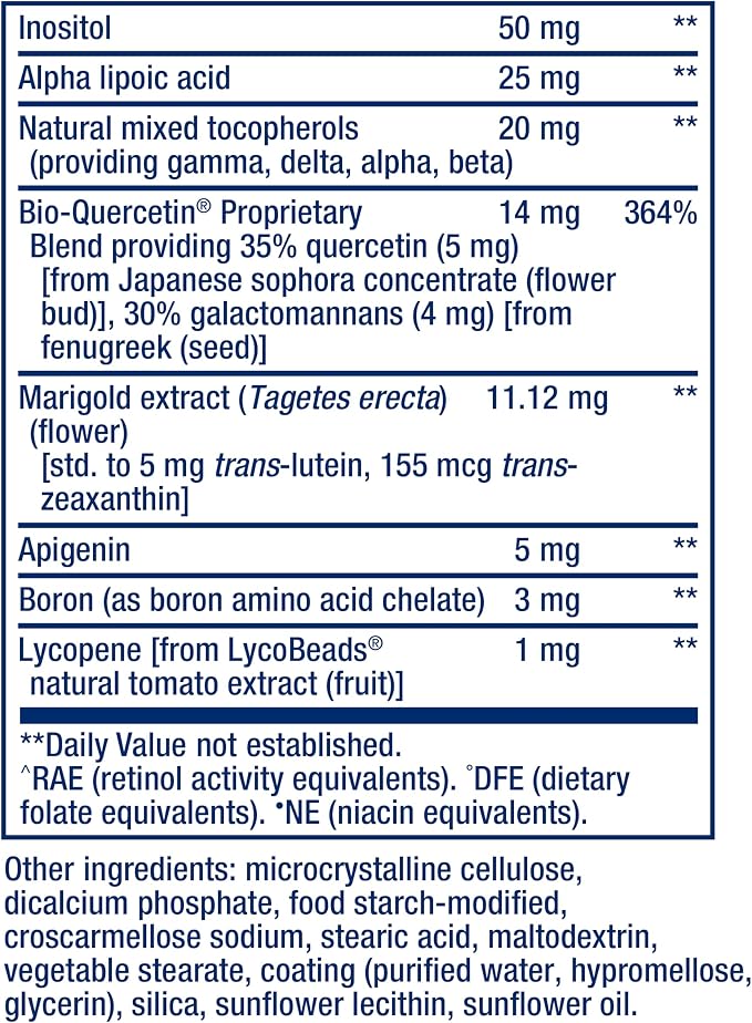 Life Extension One-Per-Day Multivitamin – Packed with Over 25 Vitamins, Minerals & Plant Extracts, Quercetin, 5-MTHF Folate & More – 1-Daily, Non-GMO, Gluten-Free – 60 Tablets