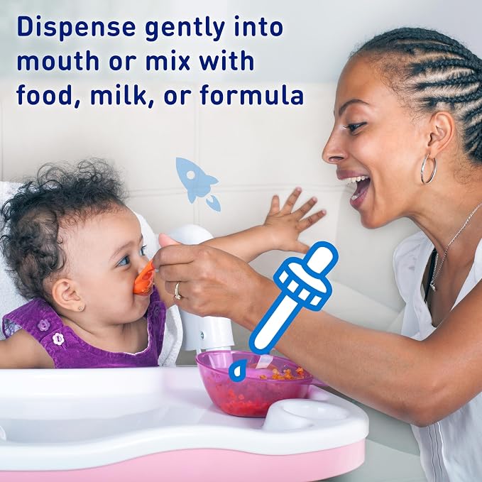 Enfamil Fer-in-Sol Iron Supplement Drops for Infants, 50 mL Dropper Bottle (Pack of 2)
