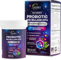 Probiotics for Digestive Health - Probiotic Blend 100 Billion CFU Per Capsule - 16 Premium Strains & Prebiotics for Women & Men, Occasional Constipation, Gas, Gut, Immune Health Support - 30 Capsules