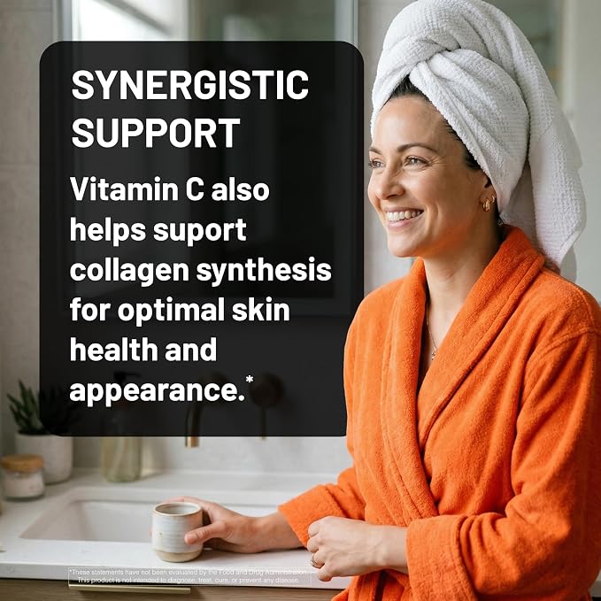 NatureWise Vitamin C 1000mg Capsules - Extra Strength Vegan Vitamin C for Daily Antioxidant & Immune Support - Non-GMO, USA Manufactured - 360 Capsules[360-Day Supply]