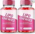 Lipo Chewies Brazillian Gummies, Lipo Chewies Keto ACV Keto Supplement Gummies - Maximum Strength, All Natural Support Formula, Keto+ACV Advanced Formula, LipoChewies Keto Gummy Reviews (2 Pack)