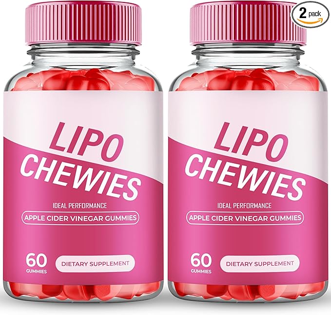 Lipo Chewies Brazillian Gummies, Lipo Chewies Keto ACV Keto Supplement Gummies - Maximum Strength, All Natural Support Formula, Keto+ACV Advanced Formula, LipoChewies Keto Gummy Reviews (2 Pack)