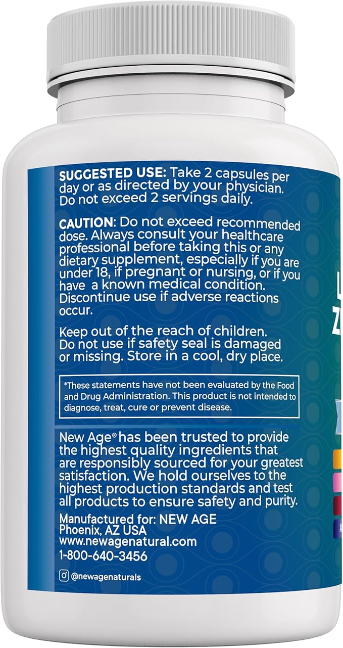 NEW AGE Eye Health Vitamins with Bilberry Lutein & Zeaxanthin Lycopene Resveratrol Grape Seed Extract Astaxanthin - Eye Vitamin - 180 Count