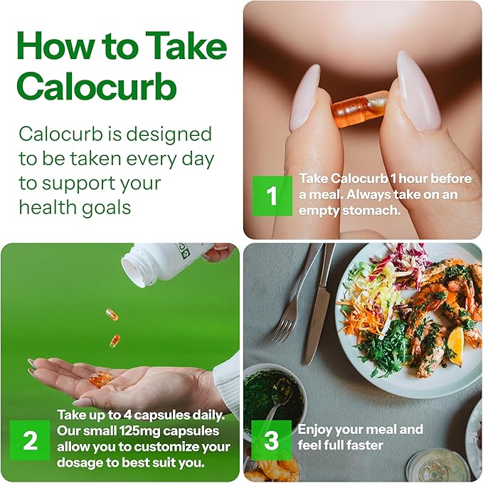 Calorie Control Supplement 6X Natural GLP-1 Support, Official & Patented Amarasate Formula, Plant Based Dietary GLP1 Supplement, Manages Appetite, Hunger & Cravings, 1 Month Average Supply, 90 Count