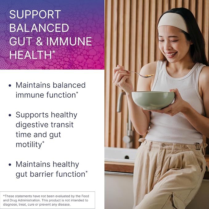 Microbiome Labs HU58 Bacillus Subtilis Probiotics for Women and Men - High Potency Spore Probiotic for Digestive Health & Immune Support - Daily Capsules with 10 Billion CFU (60 Capsules) (Pack of 2)