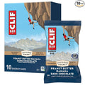 CLIF BAR - Energy Protein Bars - Peanut Butter Banana with Dark Chocolate - Made with Organic Oats - Energy Bars - Non-GMO - (10 Pack)