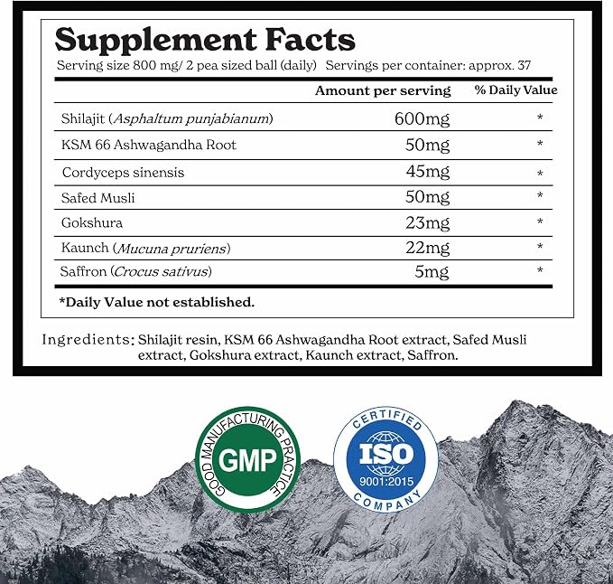 Better Alt Pure Himalayan Shilajit Gold+(30gm)|Enhances Recovery & Boosts Strength|16,000 ft Sourced Blend with Ashwagandha, Safed Musli,Gokshura|Shilajit gold for men & women|Vegan & Lab Tested-600mg