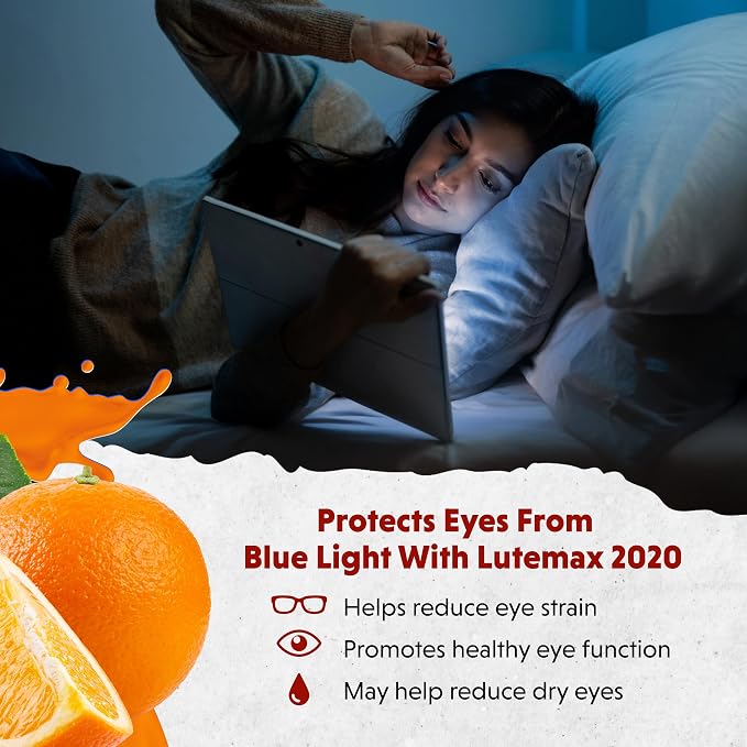 Barlean's Eye Remedy Supplement, Tangerine Flavored Fish Oil Liquid with Lutein, Astaxanthin and Zeaxanthin,1,000mg Omega 3 EPA DHA, Eye Care Supplements, 16 oz