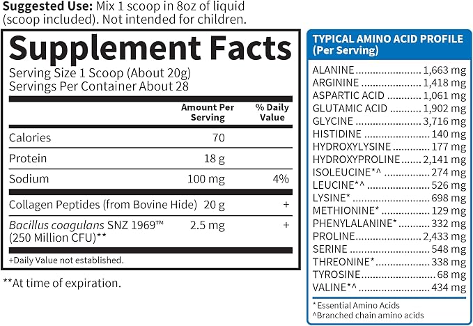 Garden of Life Power Bundle – Collagen Peptides Powder for Hair, Skin, Nails & Joints, Unflavored, 28 Servings + Vegan Vanilla Protein Powder with BCAAs, Probiotics & Enzymes, 20 Servings