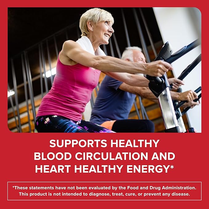 Qunol Blood Pressure Support, 3 in 1 Beets + CoQ10 + Grape Seed Extract, Beet Root Capsules that Supports Healthy Blood Circulation & Heart Healthy Energy, 60 Count (Pack of 2)