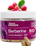 Premium Berberine Supplement Body Composition, 60 Capsules - with Cissus Quadrangularis & Berberine Phytosome - Supports Overall Wellness