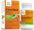 Terry Naturally CuraMed 750 mg - Antioxidant Supplement for Brain & Heart Health Support - Supplement with High-Potency Curcumin Complex - Kidney, Liver & Immune Health Support - 120 Softgels (1 Pack)