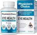 Physician's Choice Eye Health - Lutein, Zeaxanthin & Bilberry Extract - Supports Eye Strain, Dry Eyes, and Vision Health - 2 Award-Winning Clinically Proven Eye Vitamin Ingredients - Carotenoid Blend