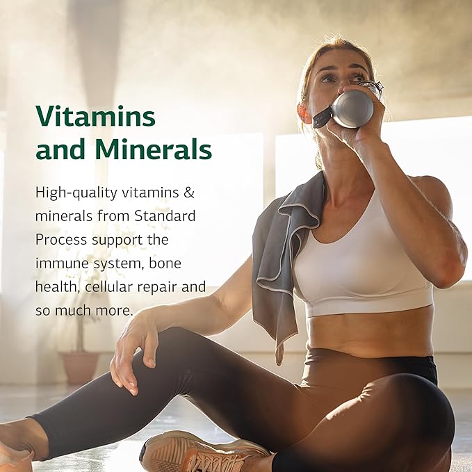 Standard Process Catalyn with Iron - Supplement for Energy & Metabolism Support - Includes Vitamins A, C & D - Non-Dairy & Non-Soy - 150 Capsules (75 Servings)