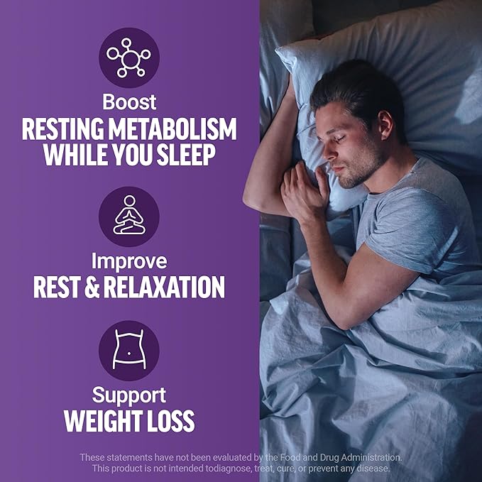 Force Factor LeanFire PM Weight Loss Pills for Women & Men, Fat Burner & Overnight Weight Loss Pills to Burn Fat, Boost Metabolism, Improve Sleep, Powerful Formula for Incredible Results, 60 Capsules