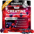 ooioo Creatine Monohydrate Gummies for Men & Women – Boost Focus, Stamina & Muscle Growth – Sugar Free, Vegan, with L-Taurine, BCAA 2:1:1, B12 & B6 – Mixed Berry Flavor – 120 Gummies