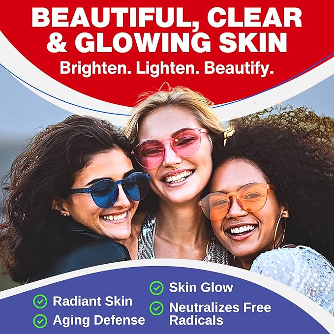 Liquid Liposomal Glutathione Spray - Maximum Absorption Glutathione Supplement with NAC, Ashwagandha, Glutamine, Ascorbic Acid - Sublingual Easy Use - Immune & Detox Support - 8oz