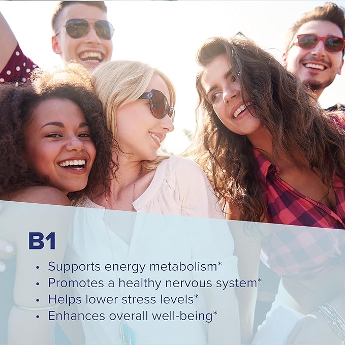 Superior Source B-1 100 mg - Vitamin B Supplement Supports Healthy Energy & Growth - Nervous & Digestive System Support Formula with Thiamin - 100 Sublingual Dissolving Tablets