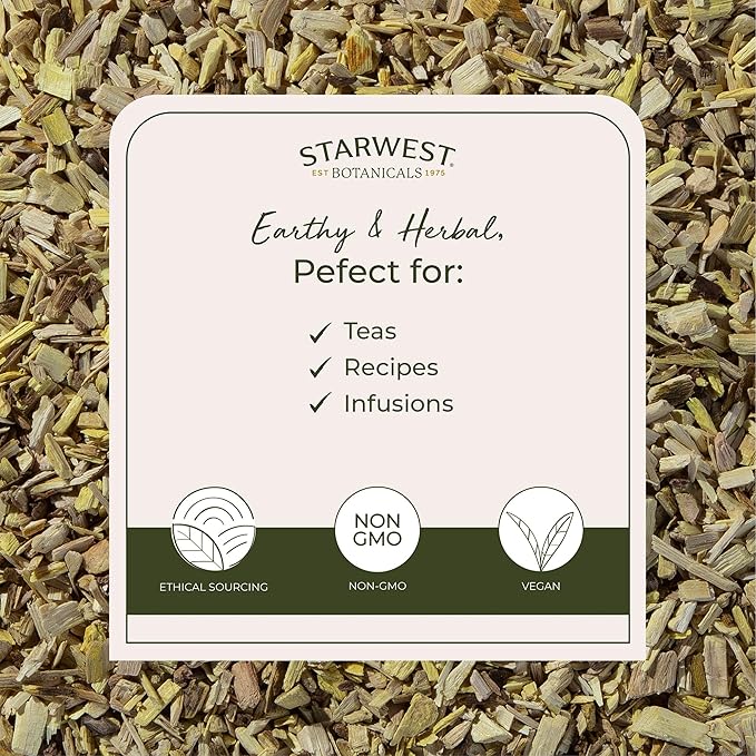 Starwest Botanicals Oregon Grape Root Wildcrafted - Dried Loose Herb for Tea & Salves, Cut & Sifted, Certified Kosher, Non-GMO - 4 oz Pouch
