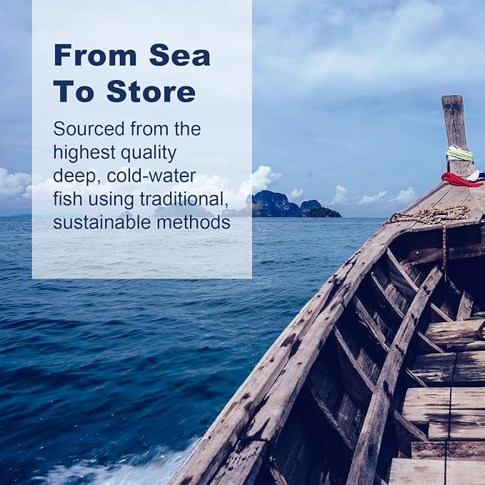 2 Bottles of Omega 3 Fish Oil Concentrate Supplement 1000 mg, with EPA and DHA, Support Heart, Joint, Brain, and Eye Health, 400 Softgels