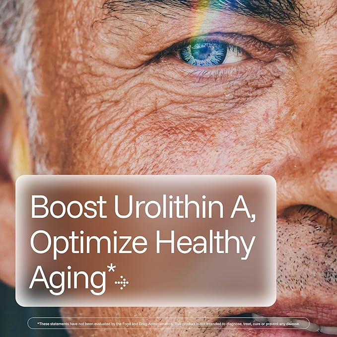 ProHealth Full Spectrum Urolithin A | 60 Capsules | Cellular Support for Healthy Aging | with Pomegranate & Red Grape Extracts | Ultra-Pure, Triple Lab-Tested | Manufactured in the USA