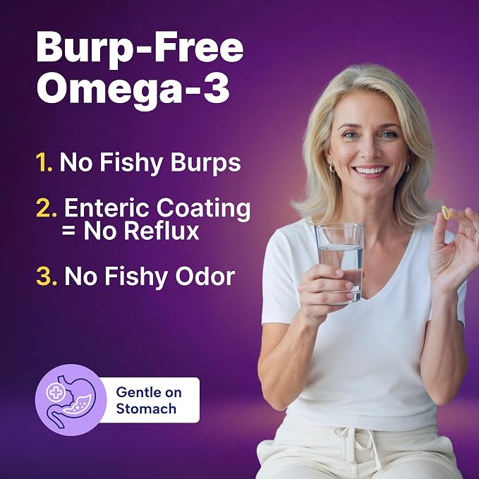 InnovixLabs Triple Strength Omega 3 Supplement, Burpless Fish Oil for Women and Men - 900 mg EPA & DHA, Brain & Joint Support, Award Winning & Third-Party Tested, 200 Softgels