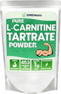 XPRS Nutra L Carnitine L Tartrate Powder - Premium Pure L Carnitine Tartrate - L-Carnitine Powder - Vegan Friendly Bulk L Carnitine - Amino Acid Supplement (16 Ounce)