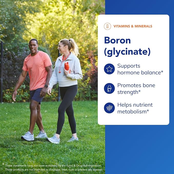 Pure Encapsulations Boron (Glycinate) | Supplement for Hormone Balance, Bone Strength and Health, Connective Tissue, and Nutrient Metabolism* | 60 Capsules