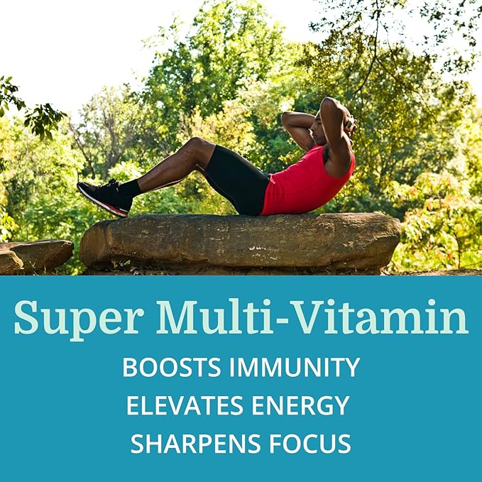 SuperV (6 Pack) Best Process AlkaIine — Energizing & Detoxifying Multivitamin — Vitamins & Minerals with Digestive Enzymes, Superfoods and Herbs