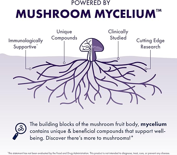 Host Defense Mushrooms Lion's Mane - Brain Health Support Supplement for Focus & Memory Function - Immune & Nervous System Support Supplement- 30 Capsules