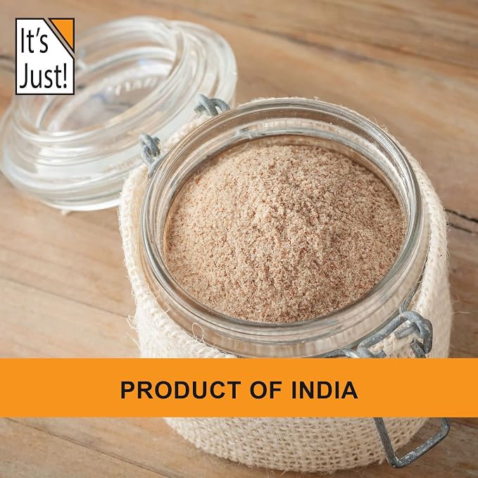 It's Just! - Psyllium Husk Powder, GLP-1 Friendly, Easy Mixing Dietary Fiber, Cleanse Your Digestive System, Finely Ground Powder, Ideal for Keto Baking, Non-GMO (Unflavored, 10oz (Pack of 1))