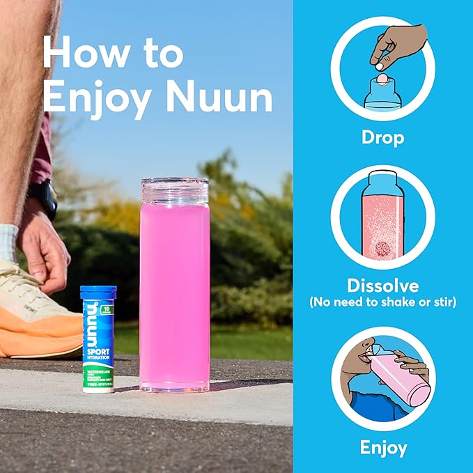 Nuun, Electrolyte Drink Tabs Citrus Fruit, 8 Count, 1.8 Ounce
