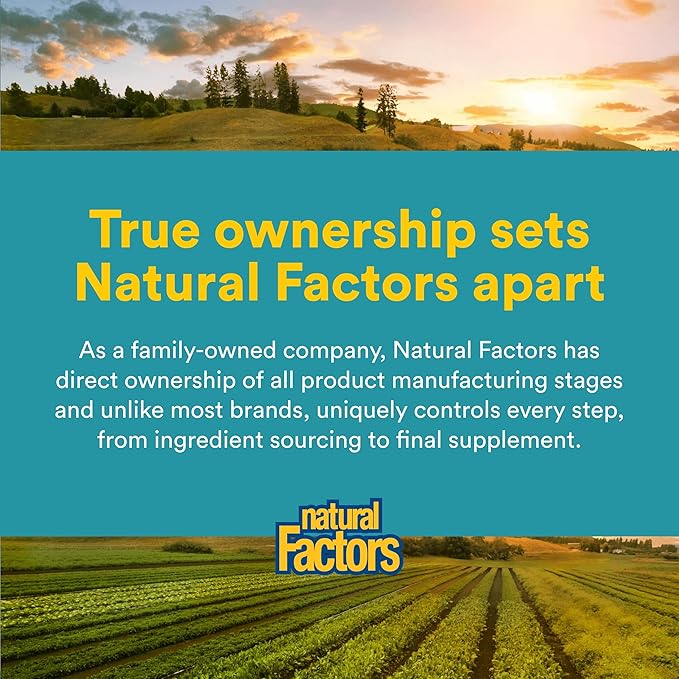 Natural Factors Alpha-Lipoic Acid with B1 & B2 - Antioxidant Support* - Non-GMO - 60 Vegetarian Capsules