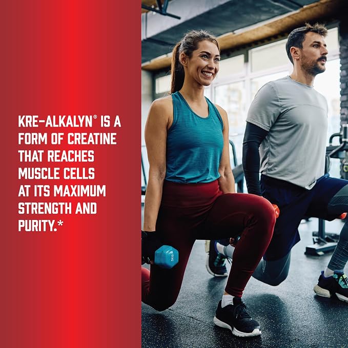 NOW Foods Sports Nutrition, Kre-Alkalyn Creatine 750 mg, Mass Building*/Energy Production*, 120 Veg Capsules