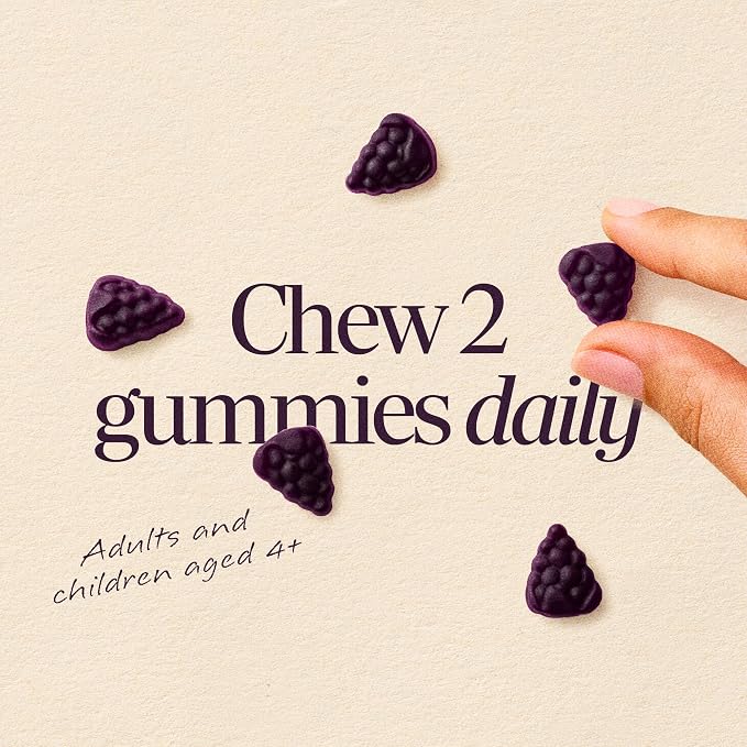 Nature's Way Sambucus Elderberry Gummies, Immune Support Gummy for Adults & Kids Ages 4+ with Black Elderberry Extract, Vitamin C, Vitamin D3, and Zinc*, 60 Gummies (Set of 3)