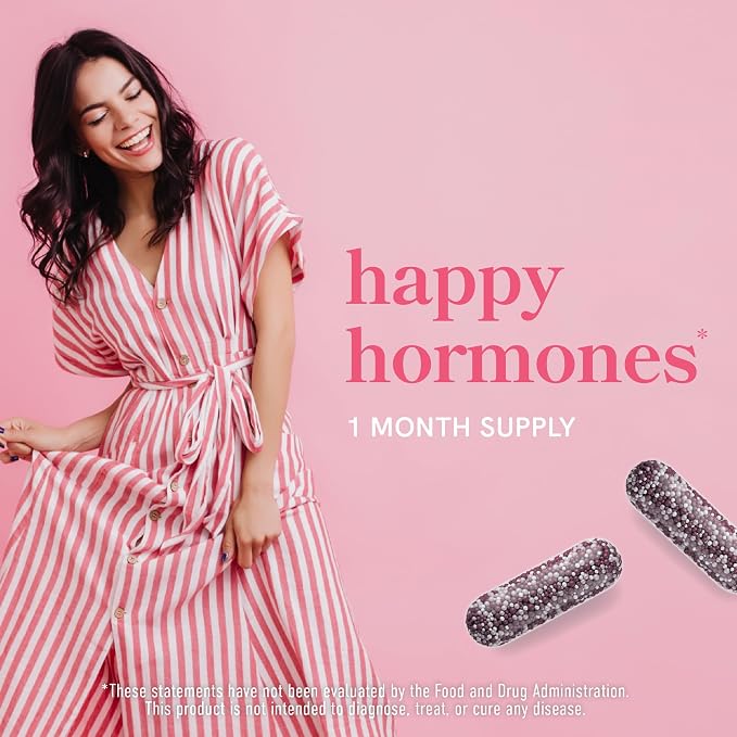 Myo-Inositol & D-Chiro Inositol for Hormone Balance for Women | Microbeadlets to Regulate Menstrual Cycle & Support Ovarian Health | 40:1 Ratio Myo & D Chiro | Non-GMO | 120 Ct (1 Month Supply)