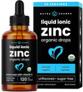 NutraChamps Liquid Zinc for Kids & Adults, Vegan, Pure Ionic Zinc Drops Enhanced with Vitamin C, Supplements for Immune Support, Sugar-Free Liquid 4 oz