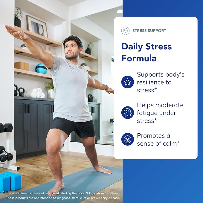 Pure Encapsulations Daily Stress Formula | Promotes Relaxation and Moderates the Effects of Occasional Stress*| 180 Capsules