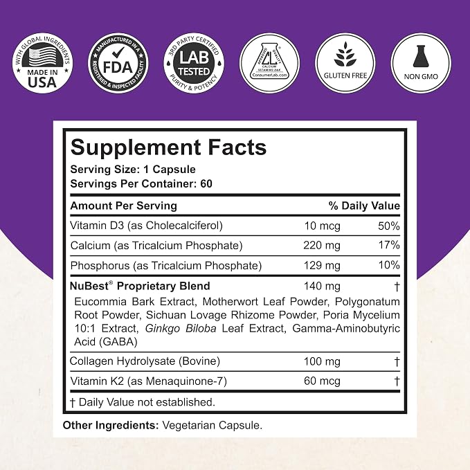 NuBest Tall 10+ - Advanced Bone Strength Formula - Supports Immunity, Healthy Development & Optimal Wellness - for Children (10+) & Teens Who Drink Milk Daily | Pack 3 | 3 Months Supply