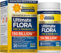 Renew Life Ultimate Flora Adult Ultimate Care Probiotic, 150 Billion, 30 Caps (Package May Vary)