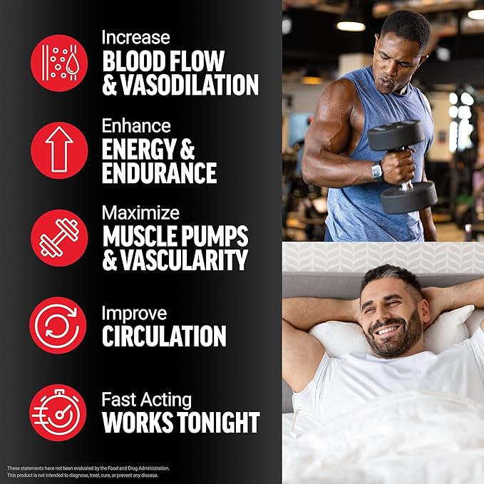 Force Factor Nitric Oxide Booster,Fast-Acting Formula with L-Arginine,Boosts Nitric Oxide Levels,Maximize Muscle Pumps,Enhance Endurance,Improve Circulation,120 Capsules,(Pack of 2)
