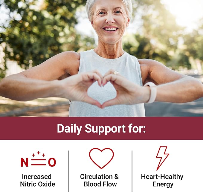 Force Factor Total Beets Blood Pressure Support Supplement with Beets Powder, Great-Tasting Chewables for Heart-Healthy Energy, and Increased Nitric Oxide, 180 Chews, 3-Pack