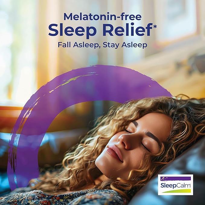 Boiron SleepCalm Tablets Sleep Aid for Deep,Relaxing,Restful Nighttime Sleep - Melatonin-Free and Non Habit-Forming -,120 Count (Pack of 2)
