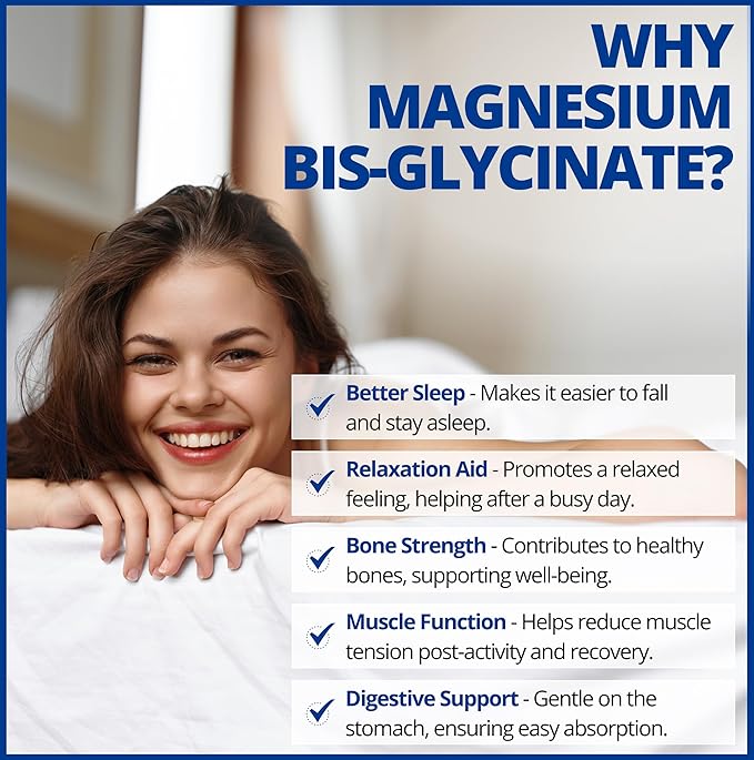CanPrev Magnesium Bis-Glycinate Gentle 200mg, 120 V-Caps 120-Day Supply - Pure Elemental Magnesium Supplement, Supports Bone and Muscle Function, Gentle on Stomach, Perfect for Daily Magnesium Needs
