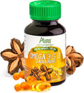 Amazon Andes Sacha Inchi Oil Capsules 500mg - Omega 3 6 9 Fatty Acids from Peru - 100 Softgels - Cold Pressed Virgin Inca Peanut Oil - Plukenetia Volubilis - Vegan Plant Based Non-GMO