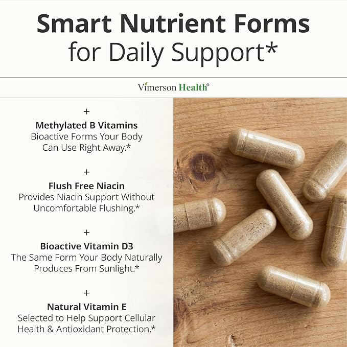 Multivitamin for Women with Methylated Vitamins and Chelated Minerals for Energy, Focus and Immune Health – Premium Daily Womens Multivitamins & Multiminerals – 60 Capsules