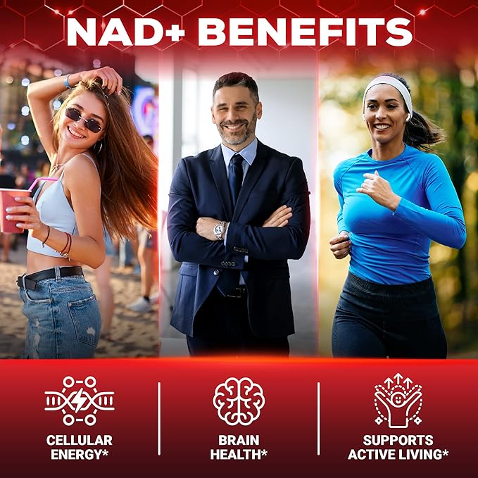NAD+ Supplement Liquid Drops - 9in1 with Nicotinamide Riboside, Resveratrol, Quercetin, TMG Trimethylglycine, Fisetin, Co Q10, PQQ, and Black Pepper - 30ml 1 Fl Oz