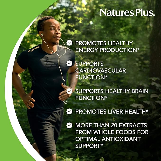 NaturesPlus Source of Life Garden B-Complex - 60 Capsules - Complete Vitamin B Supplement - USDA Organic, Non-GMO, Vegan, Gluten Free - 30 Servings