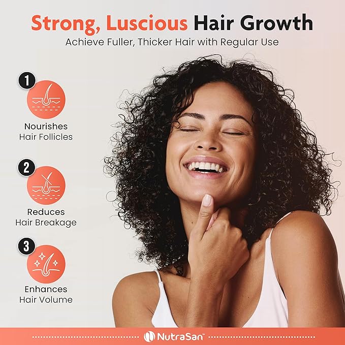 Biotin 20,000 mcg Supplement with Hydrolyzed Keratin & Hyaluronic Acid - Vitamins B7 for Women & Men- Supports Healthy Hair, Skin & Nails - Non-GMO, Gluten & Dairy Free - 60 Capsules