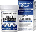 Physician's Choice Probiotics for Men - 70 Billion CFU - 8 Strains - w/Selenium & Organic Prebiotics - Supports Digestive Health, Microbiome, Colon, & Immune Health - Advanced Men's Probiotic - 30ct